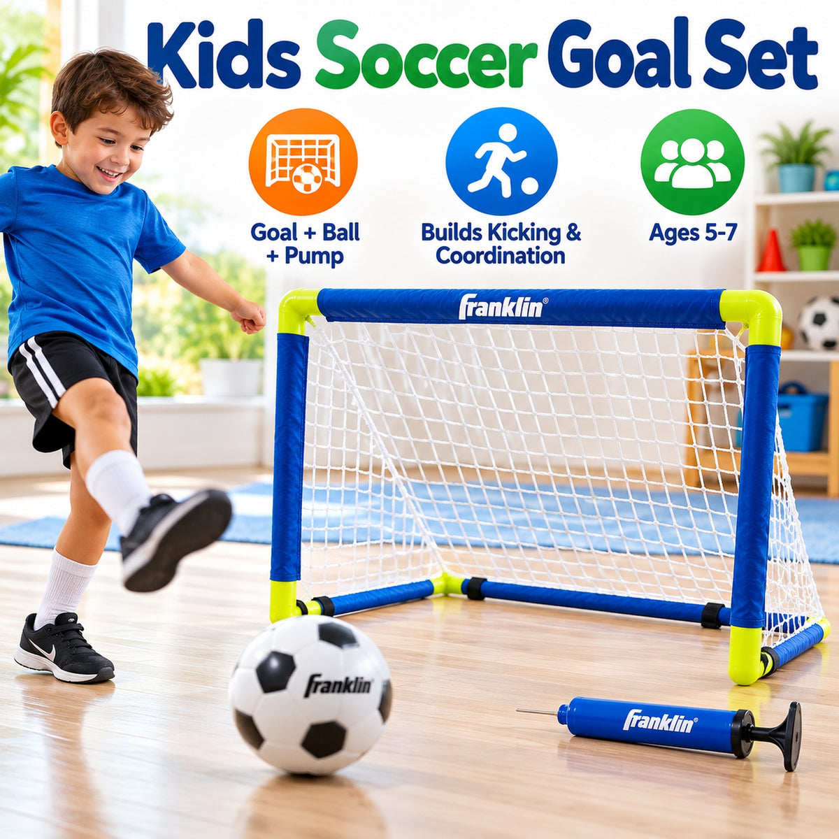 Kids Soccer Goal Set