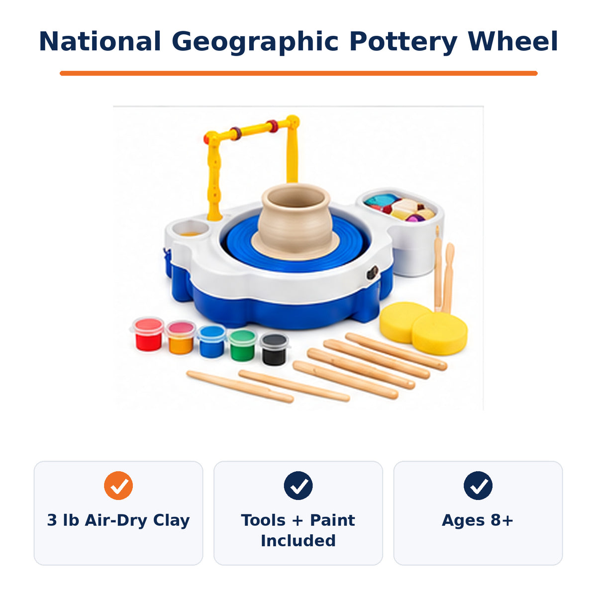 National Geographic Pottery Wheel