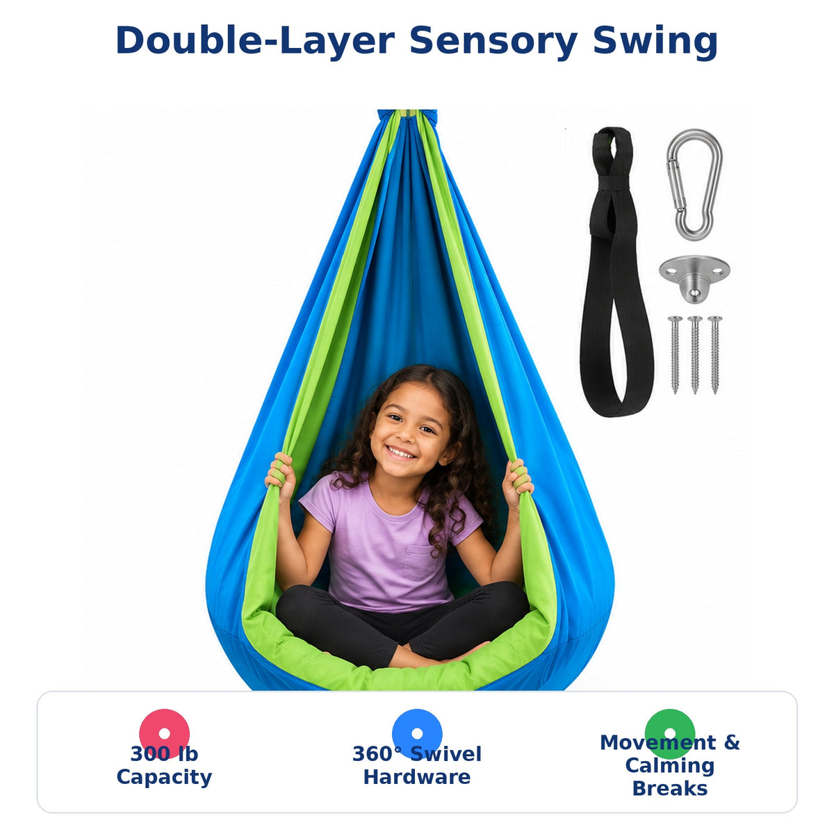 Double-Layer Sensory Swing
