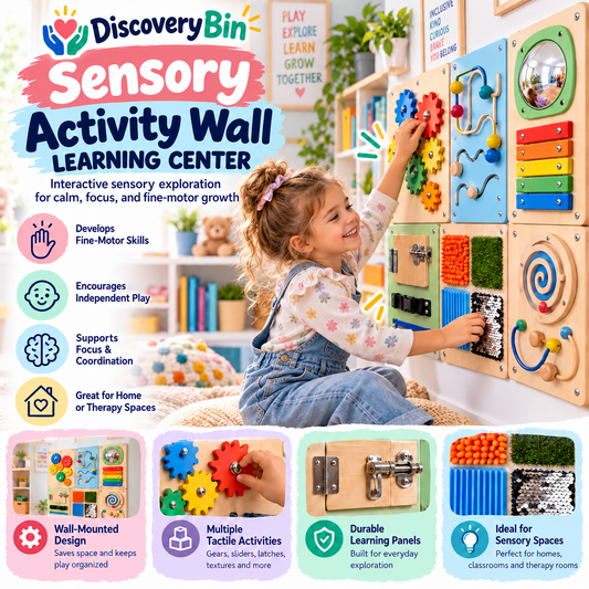 Sensory Activity Wall Learning Center