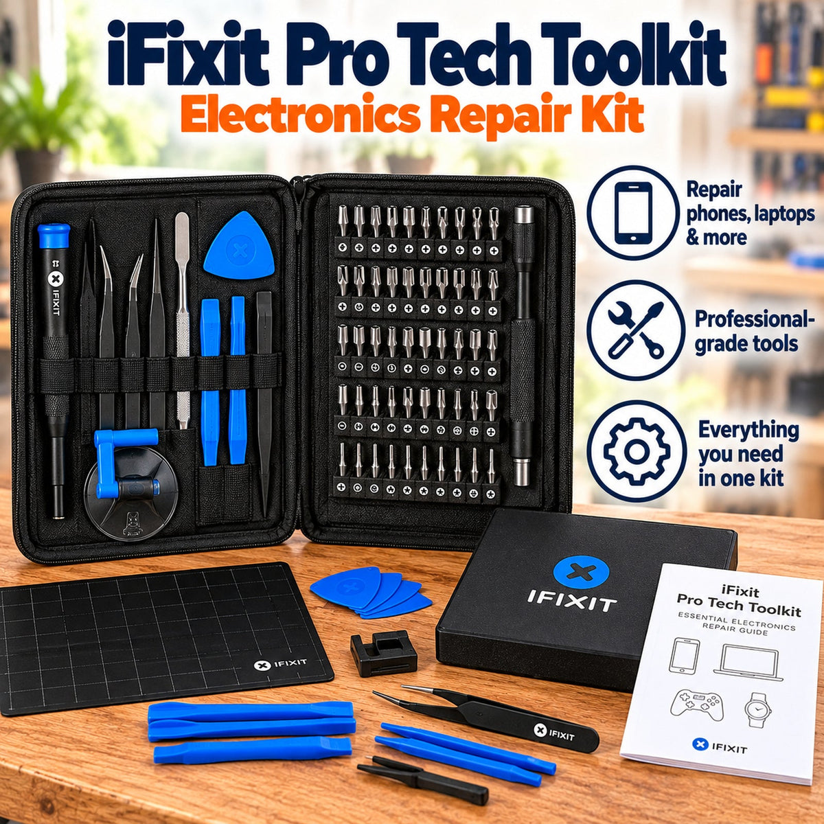 iFixit Pro Tech Toolkit DiscoveryBin-approved product artwork