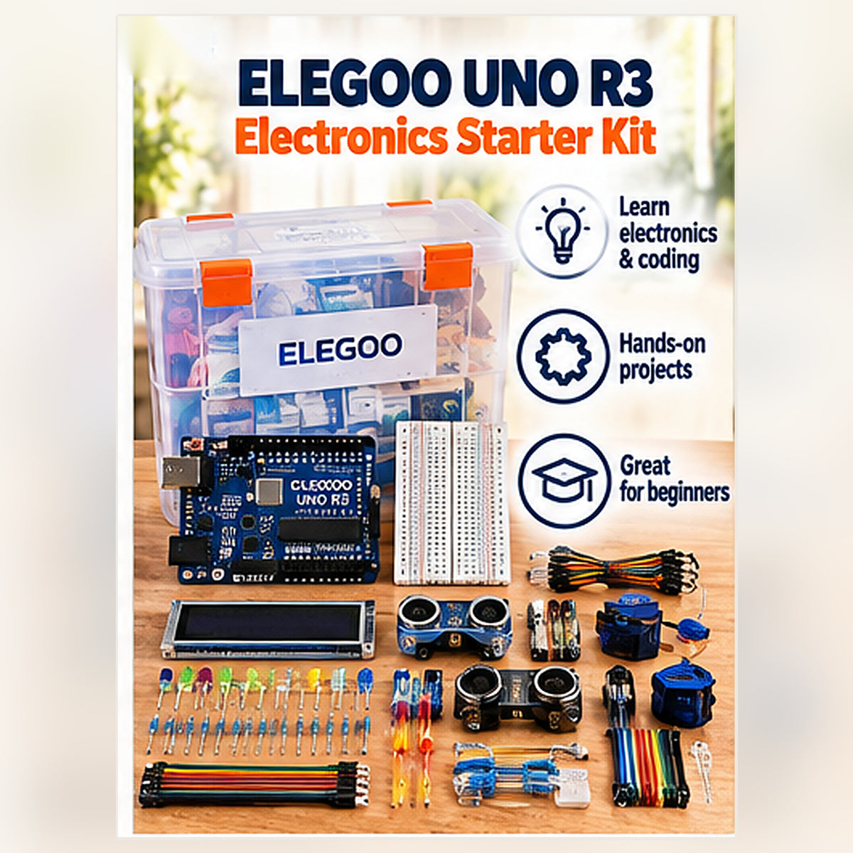 ELEGOO UNO R3 Most Complete Starter Kit