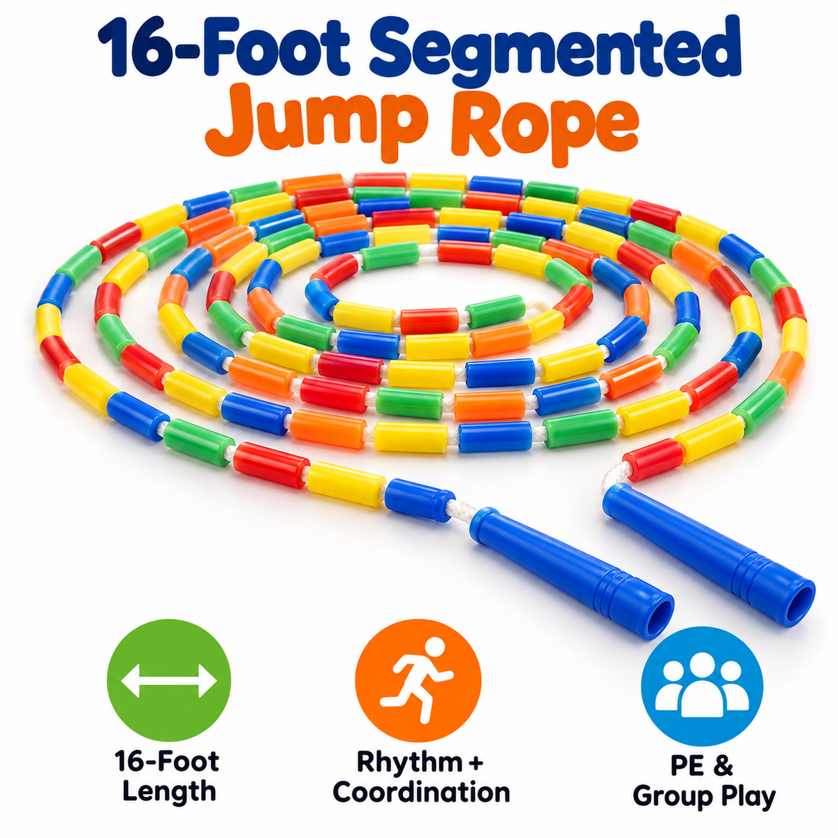 16-Foot Segmented Jump Rope