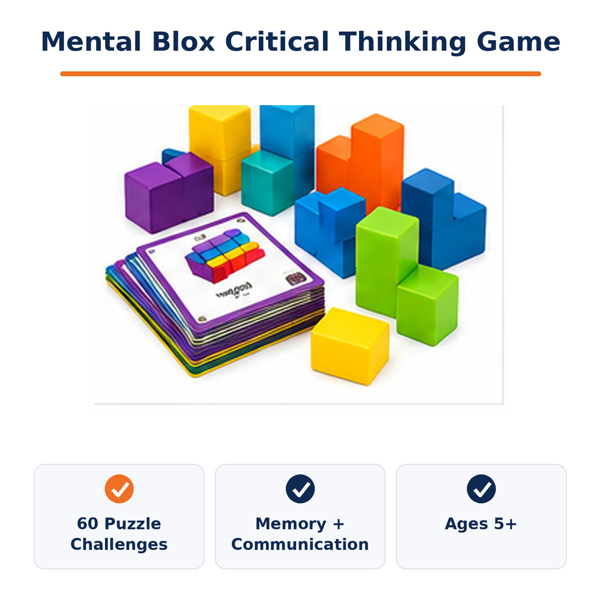 Mental Blox Critical Thinking Game